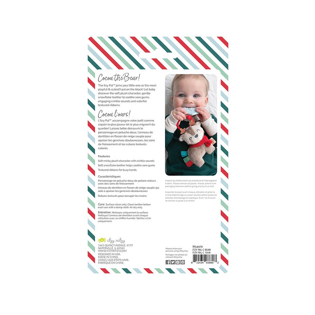 Itzy Ritzy - Holiday Itzy Pal™ Plush + Teether