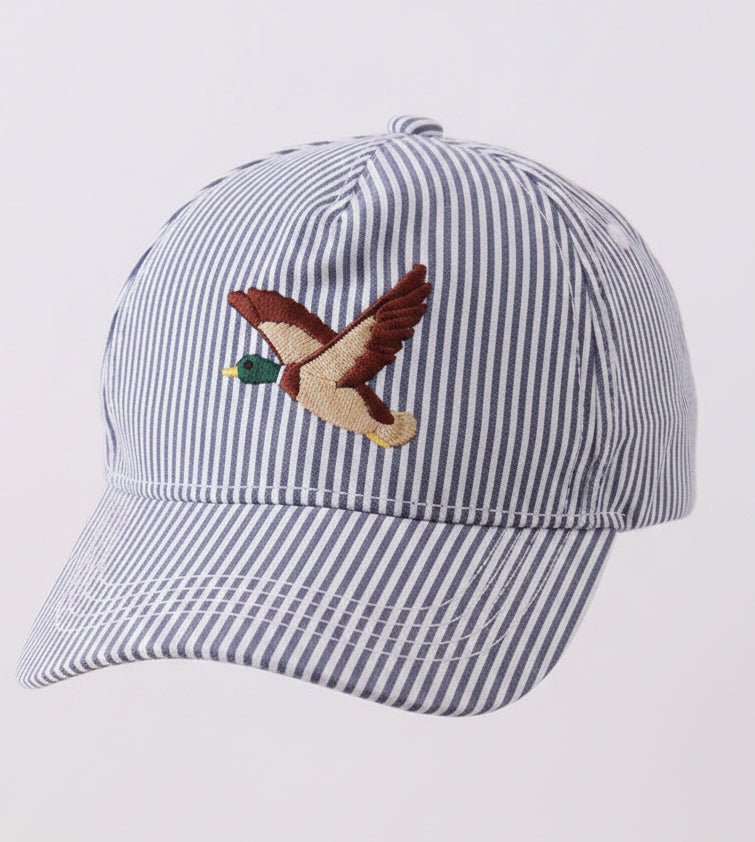 Kids Duck Seersucker Hat