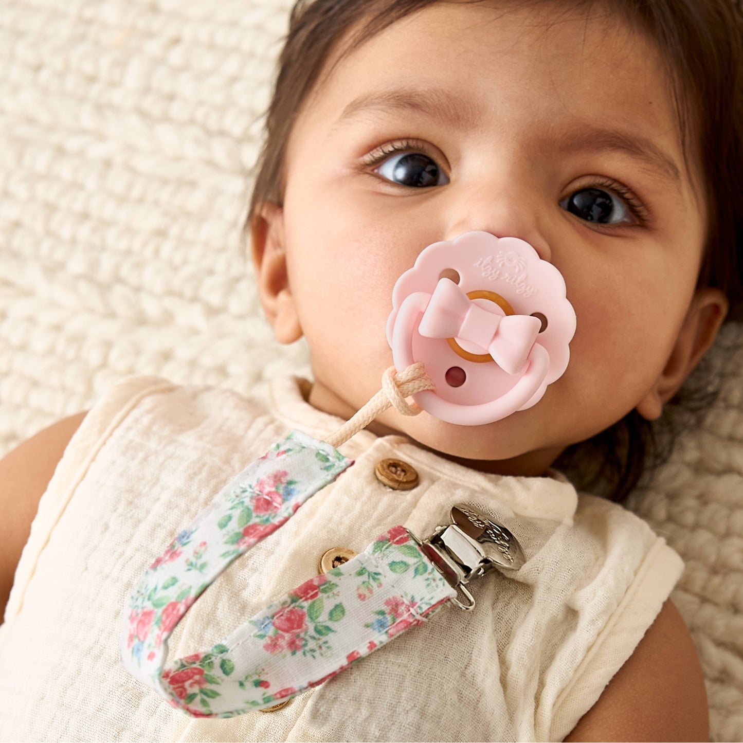 Itzy Ritzy - *NEW* Itzy Clip™ - Fabric Pacifier Strap