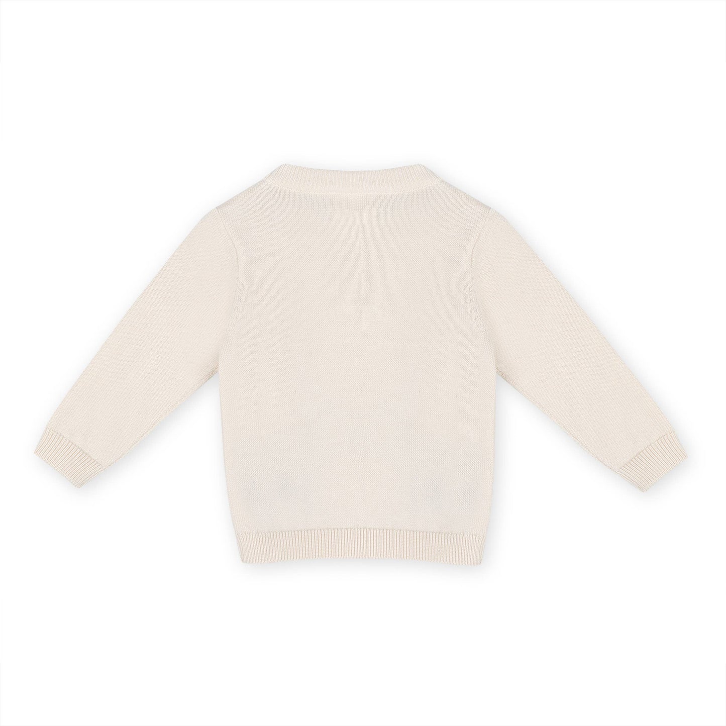 Viverano Organics - Moose Jacquard Knit Baby Pullover Sweater (Organic Cotton)