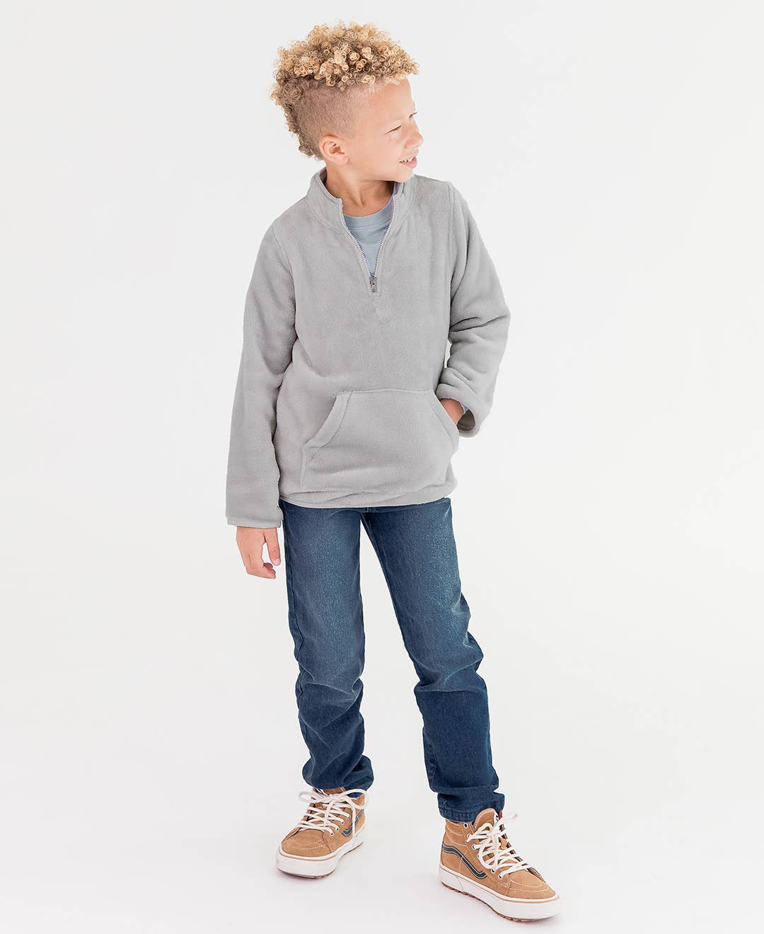 RuffleButts + RuggedButts - Boys Medium Wash Denim Denim Jeans