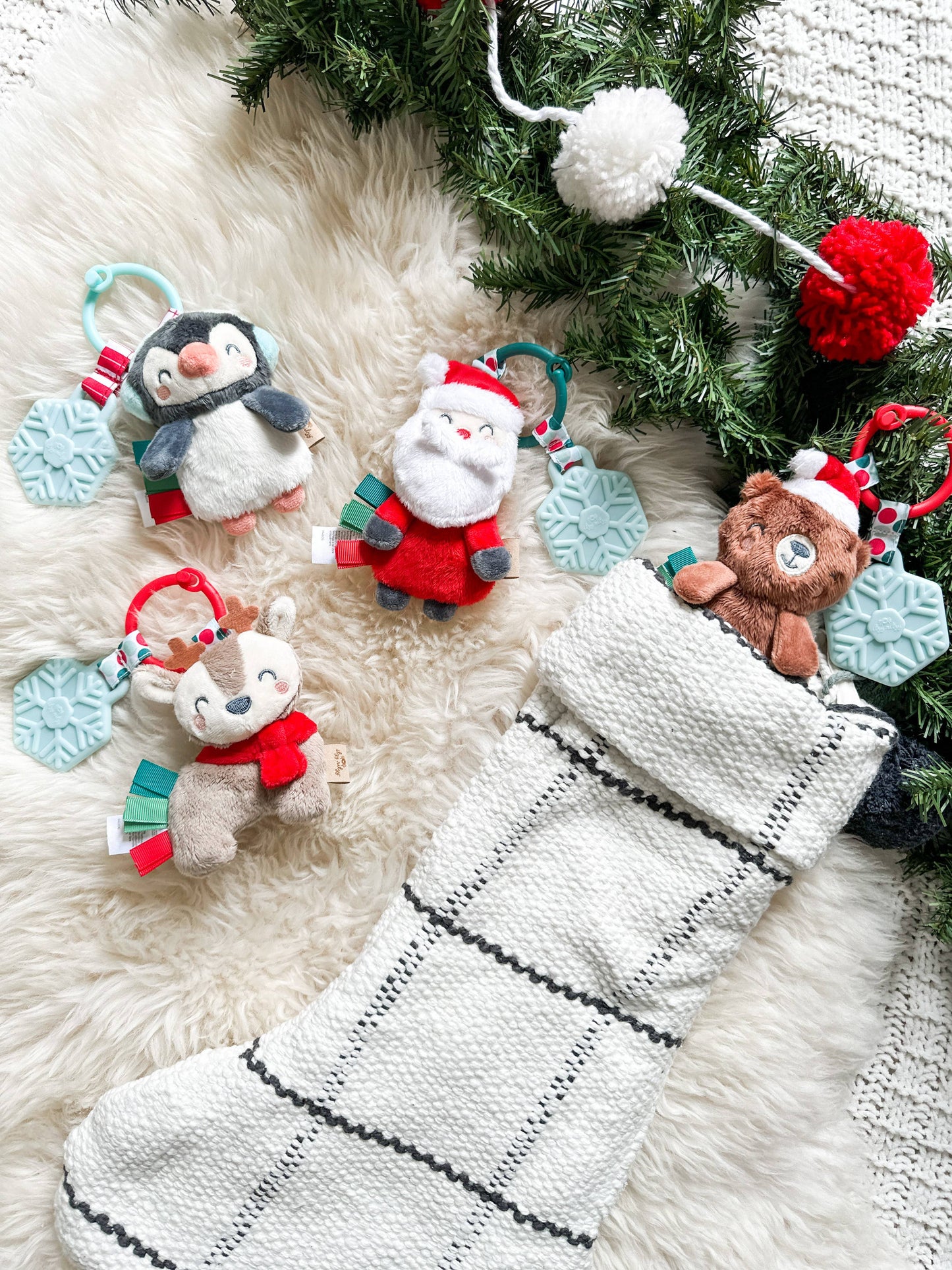 Itzy Ritzy - Holiday Itzy Pal™ Plush + Teether