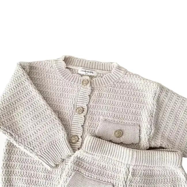 Baby - Cardigan and Shorts Set by Max and Pippa