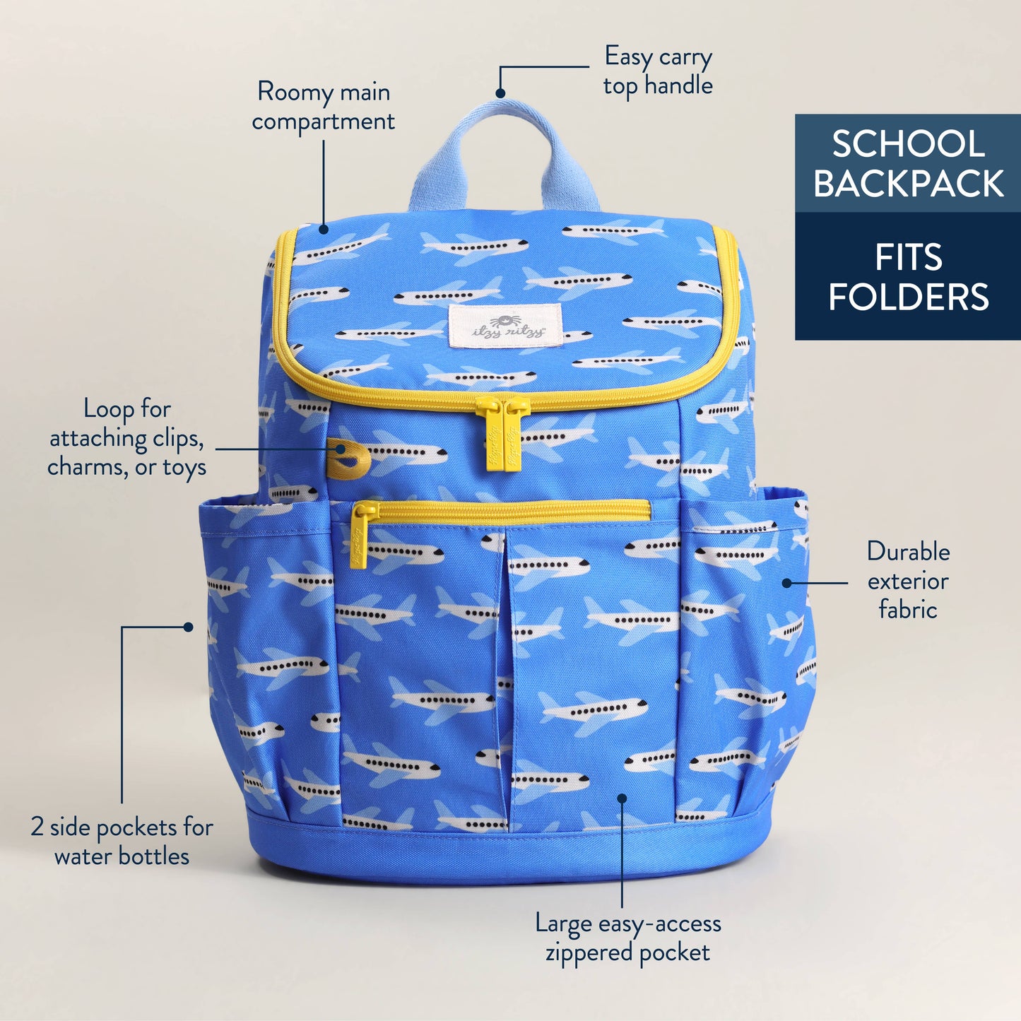 Itzy Ritzy - *NEW* Itzy Explorer™ Big Kids Backpack