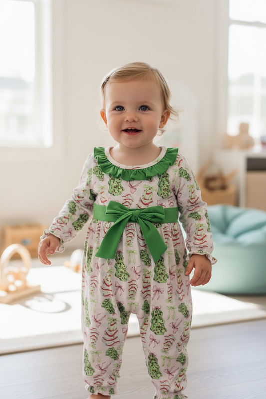 Max and Pippa - Snack Cakes Romper