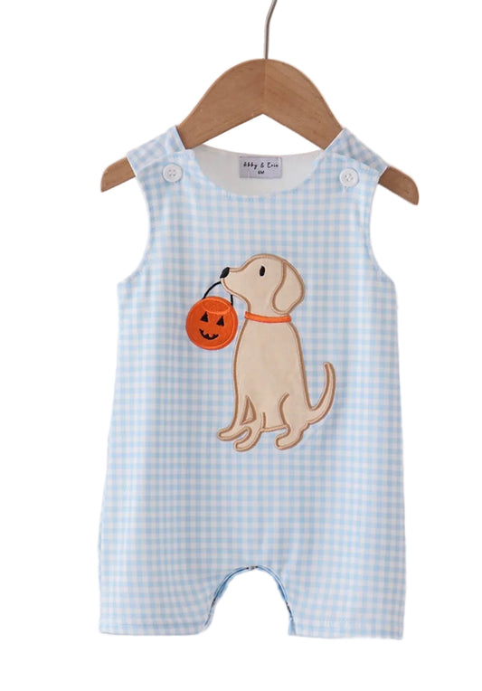 Abby & Evie | Puppy Pumpkin Jon Jon