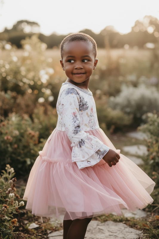 Max and Pippa - Ballerina  Holiday Tulle Twirl Dress