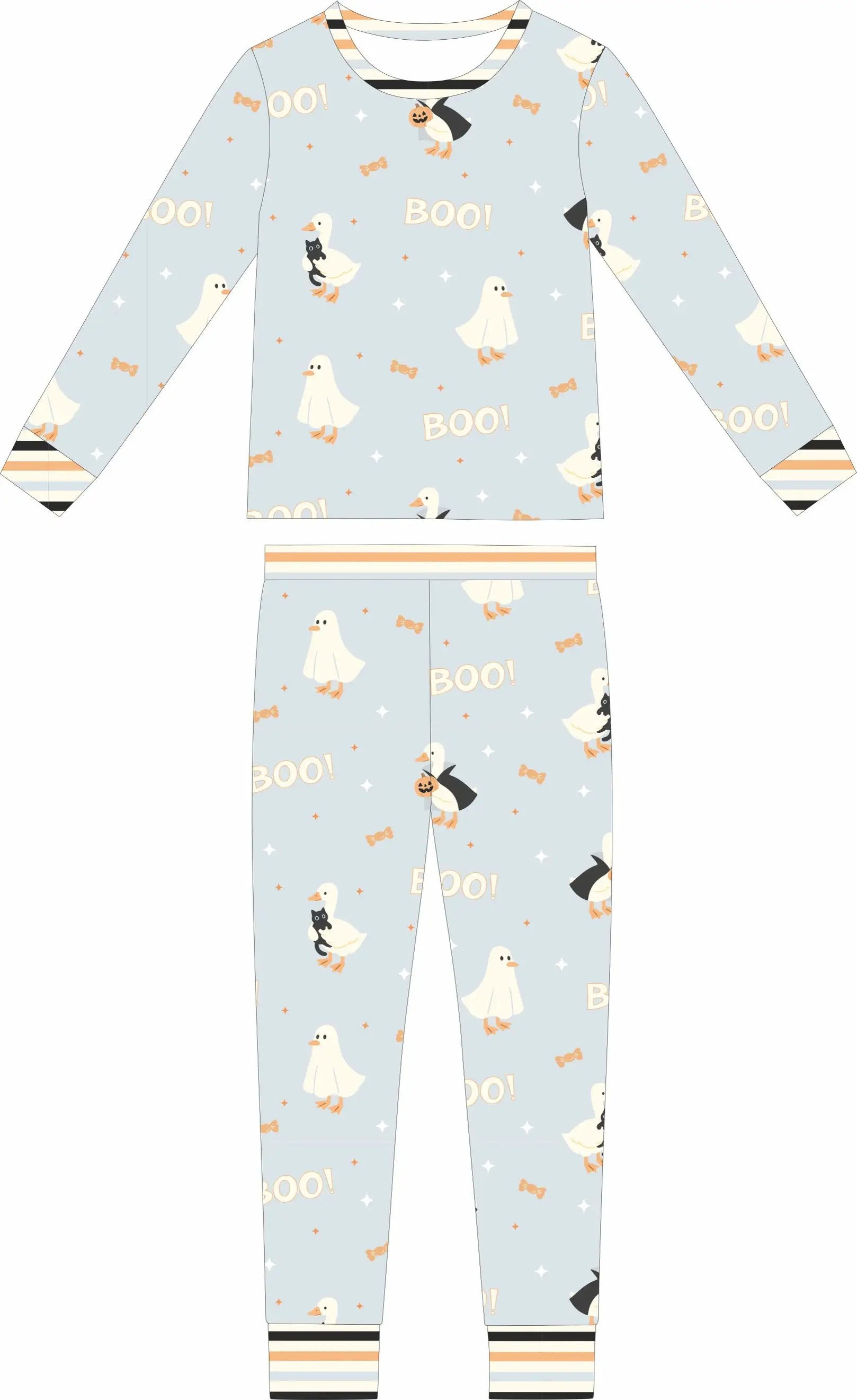 Max and Pippa | Boo Goose Bamboo Two Piece Pajama Set by Max and Pippa