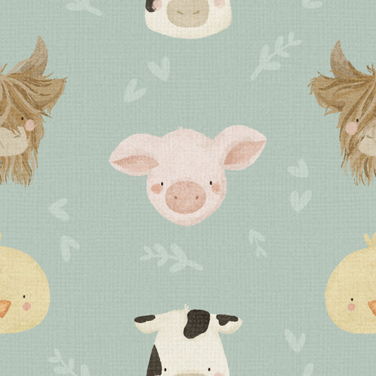Max and Pippa - Bamboo and Cotton Muslin Swaddling Blanket