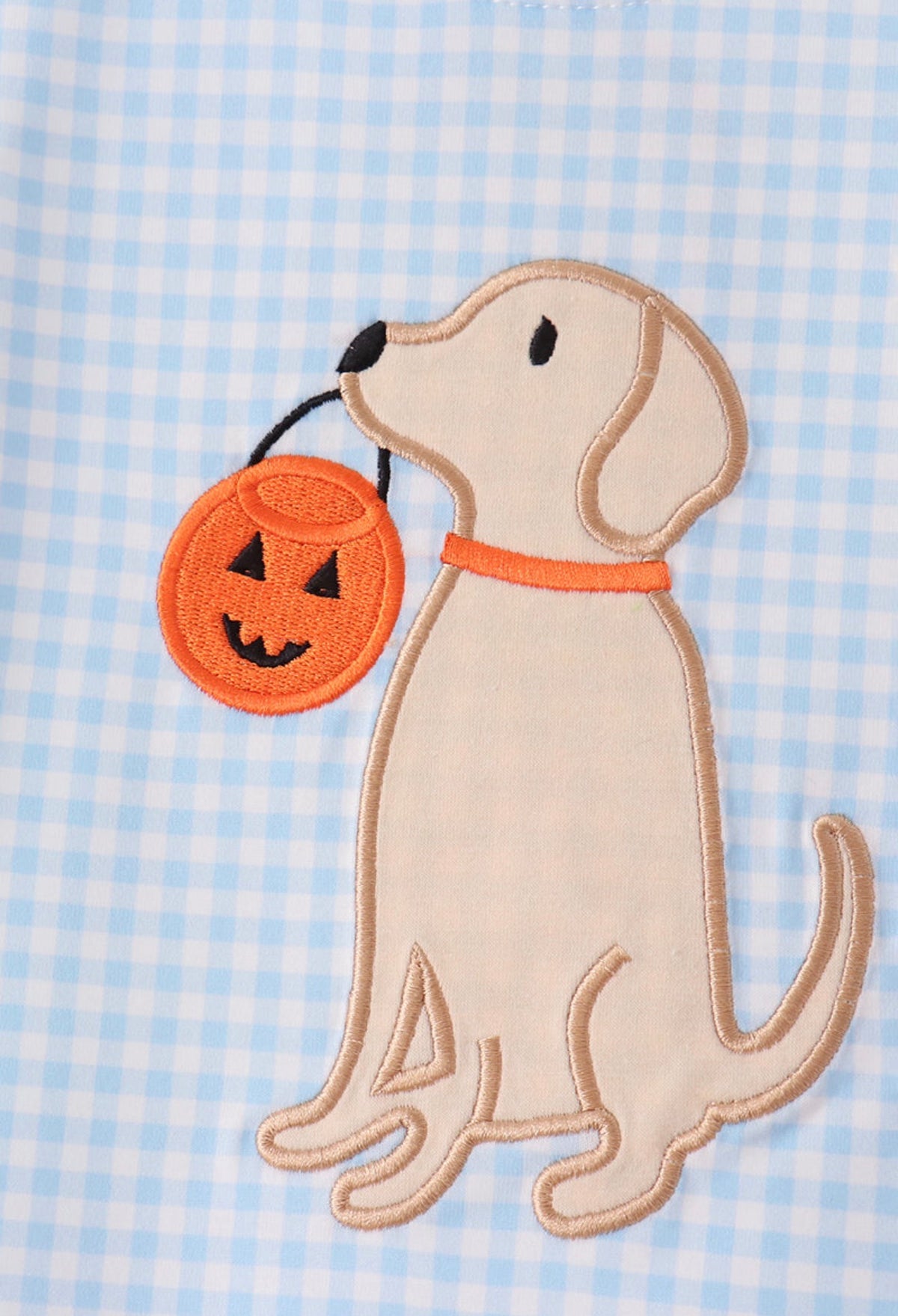 Abby & Evie | Puppy Pumpkin Appliqué Toddler Shorts Set