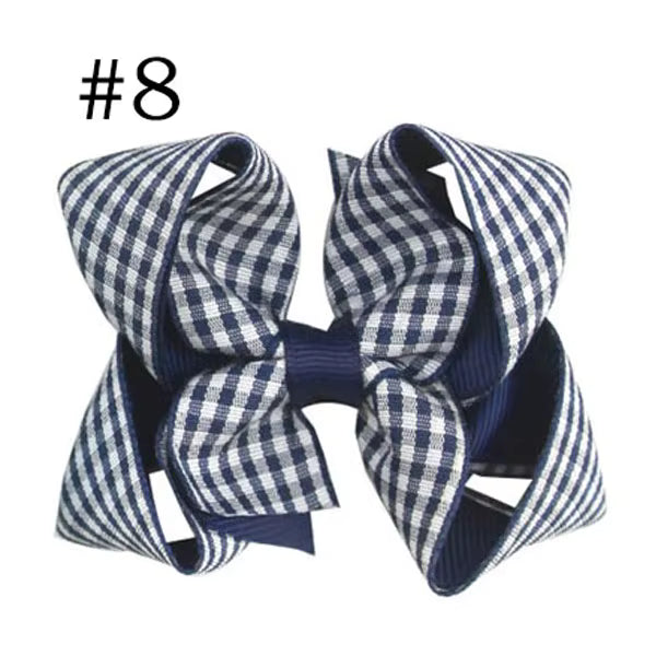 Max and Pippa - 3'' Gingham Boutique Hair Bows