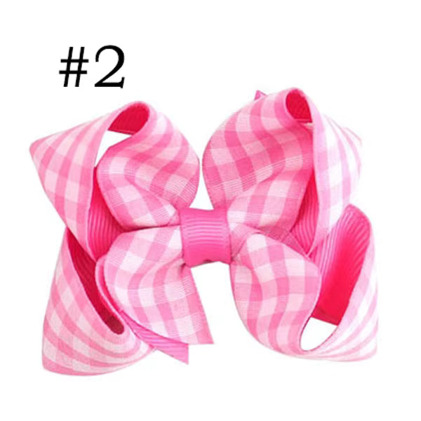 Max and Pippa - 3'' Gingham Boutique Hair Bows