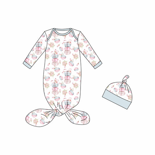 Max and Pippa - Girly Macarons Gown Set