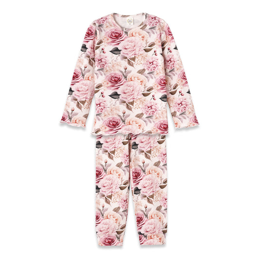 Garden Bouquet Girl's Bamboo Pajama Set