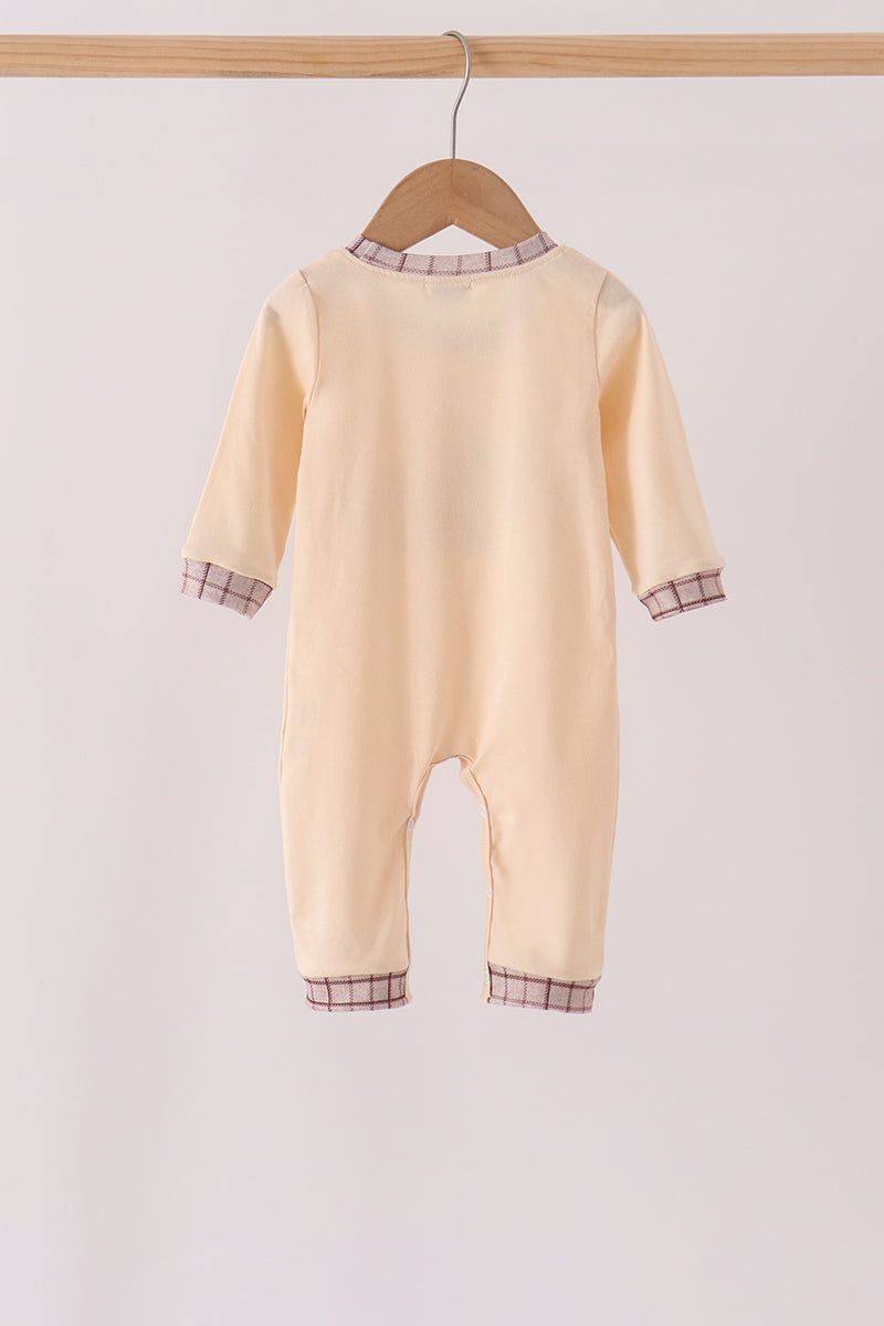 Abby & Evie | Howdy Y'ALL Boots Embroidery Romper