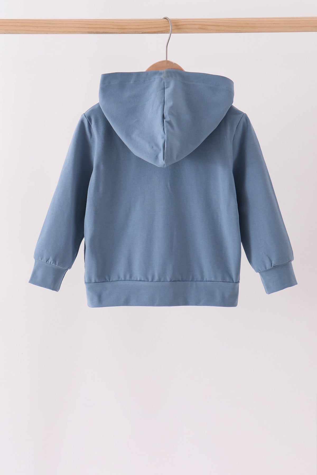 Abby & Evie | Blue Howdy Y'ALL Boots Embroidery Hoodie