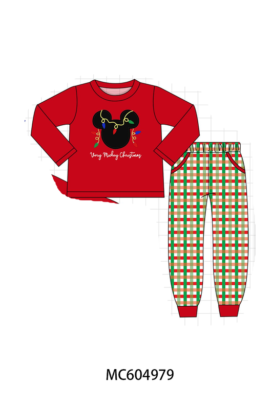 Abby & Evie | Merry Magical Christmas Two Piece Outfit