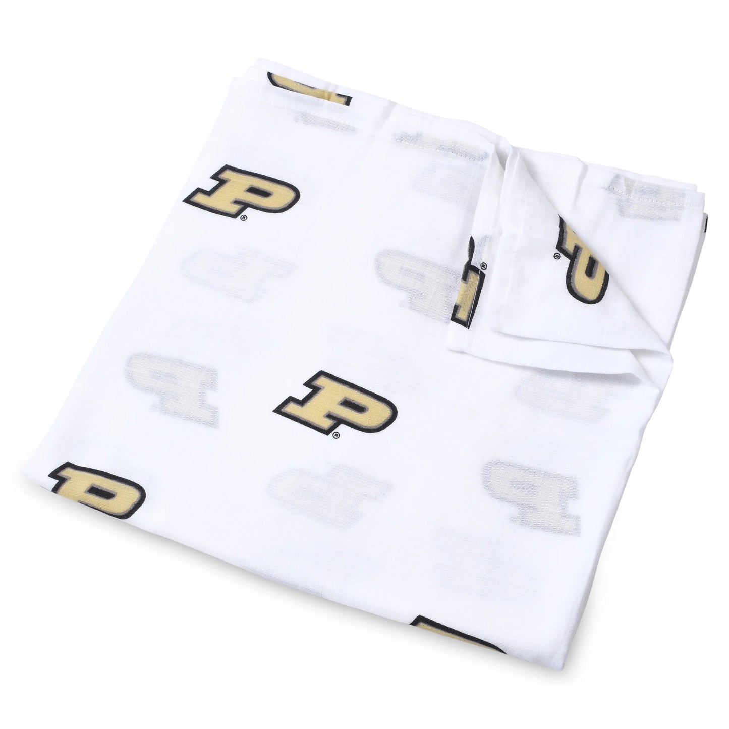 Three Little Anchors - Purdue University Swaddle Blanket