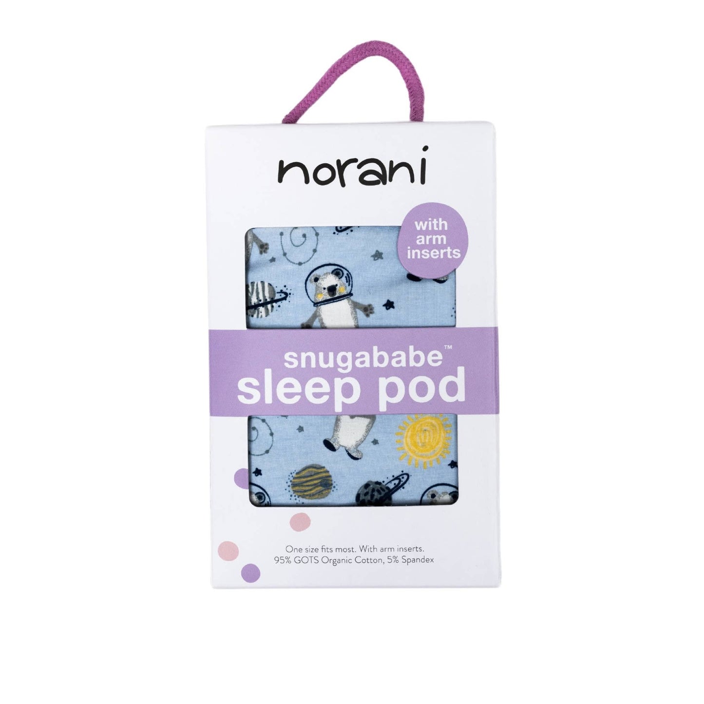 Norani Baby - Snugababe Swaddle™ Sleep Pod - Space Bears