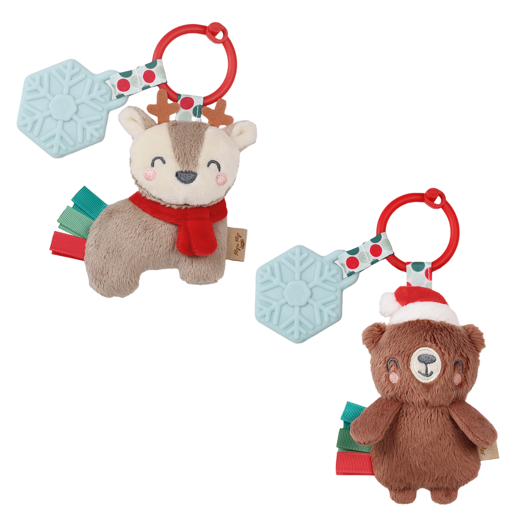 Itzy Ritzy - Holiday Itzy Pal™ Plush + Teether