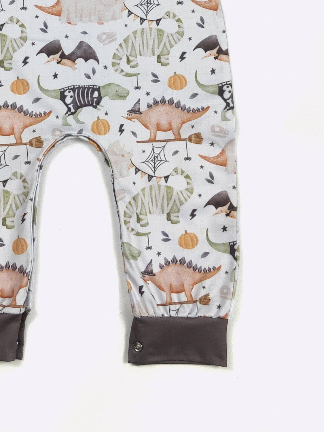Clover Cottage - Spooky Dino Boy Romper