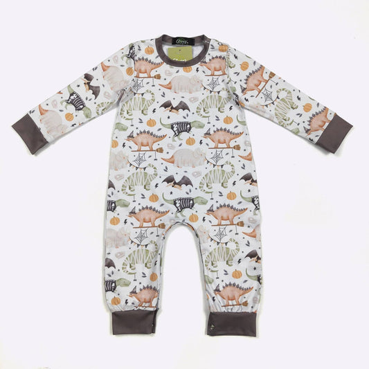 Clover Cottage - Spooky Dino Boy Romper