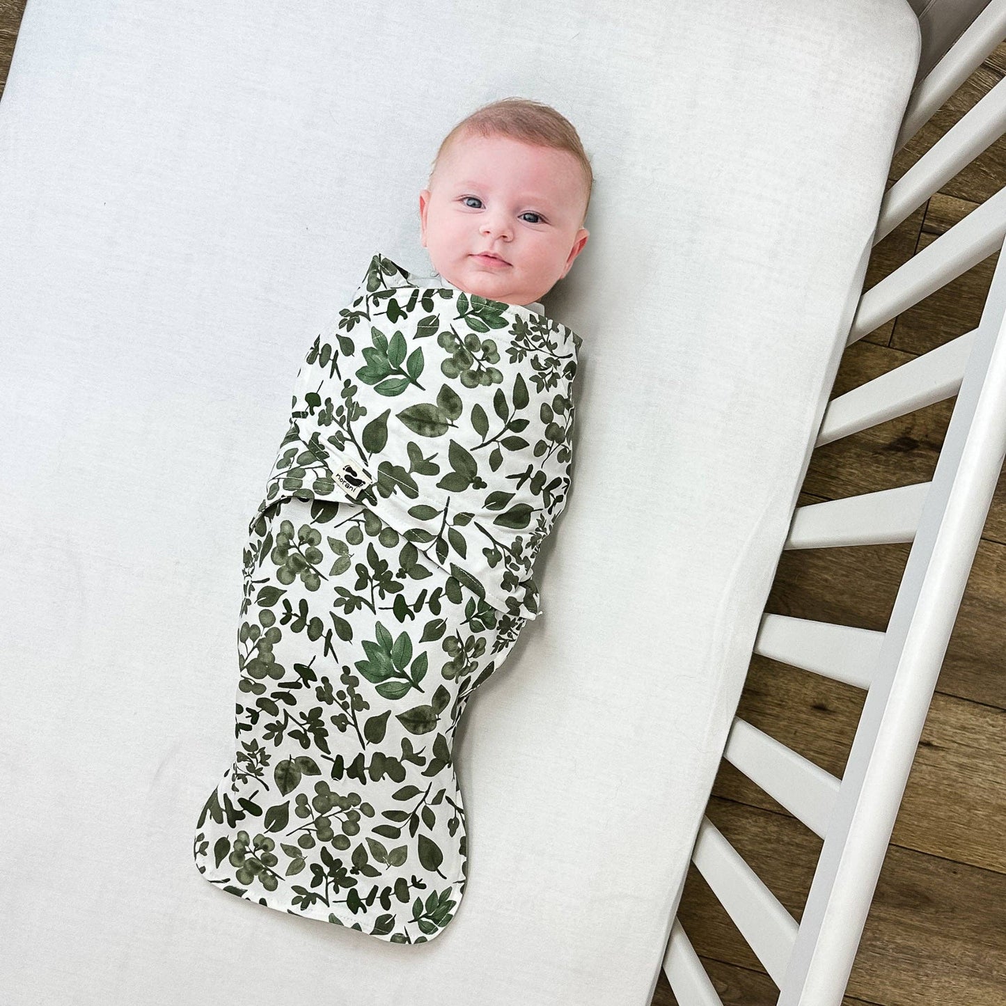 Norani Baby - Green Leaves Snugababe Swaddle™ Sleep Pod