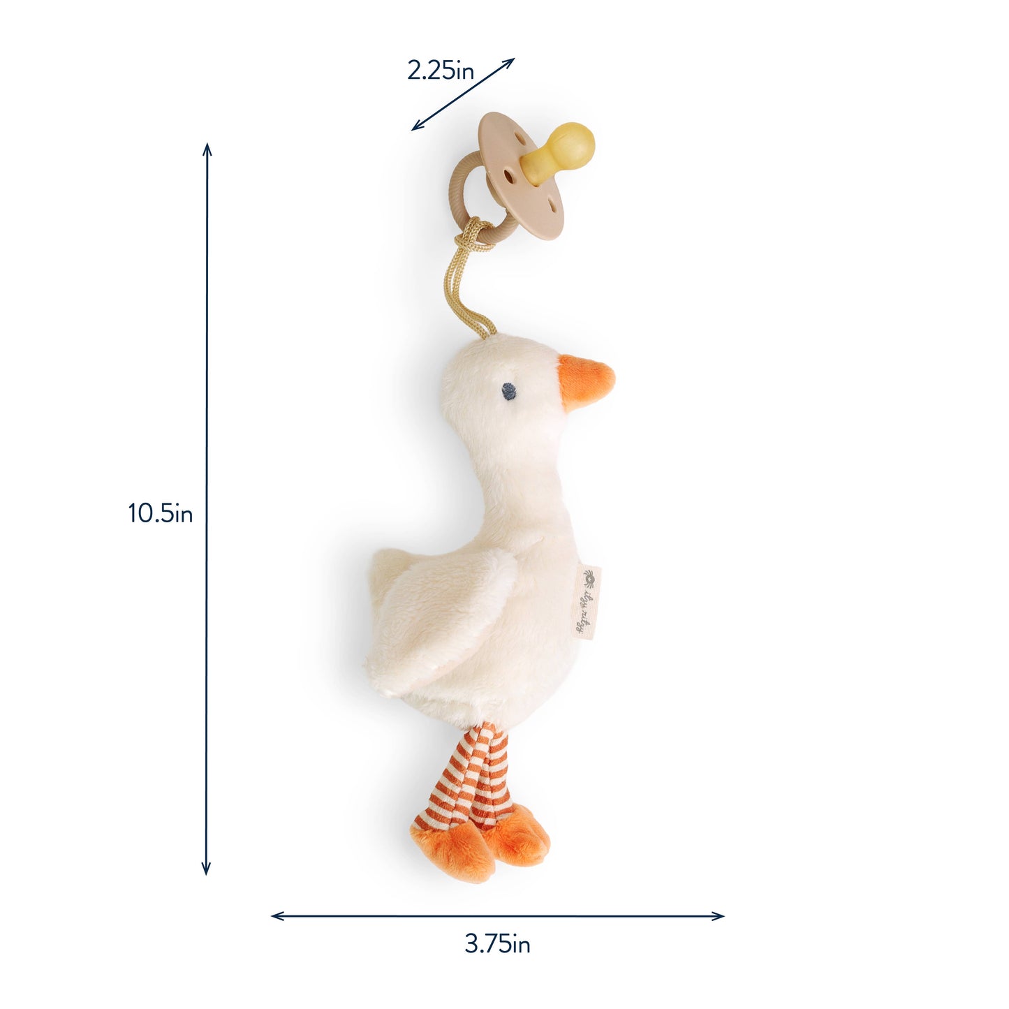 Itzy Ritzy - *NEW* Bitzy Pal Natural Rubber Pacifier & Stuffed Animal