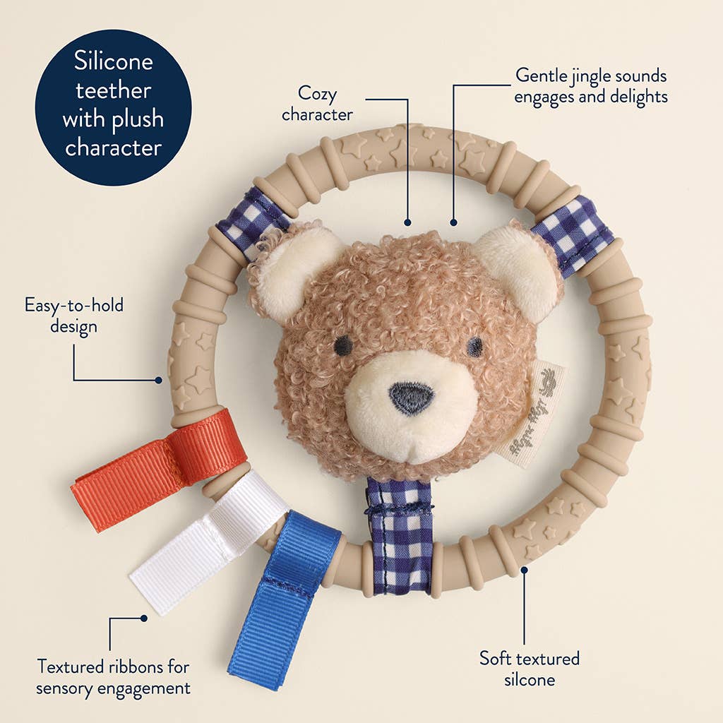 Itzy Ritzy - *NEW* Itzy Ring Pal™ - Teething Ring with Plush Character