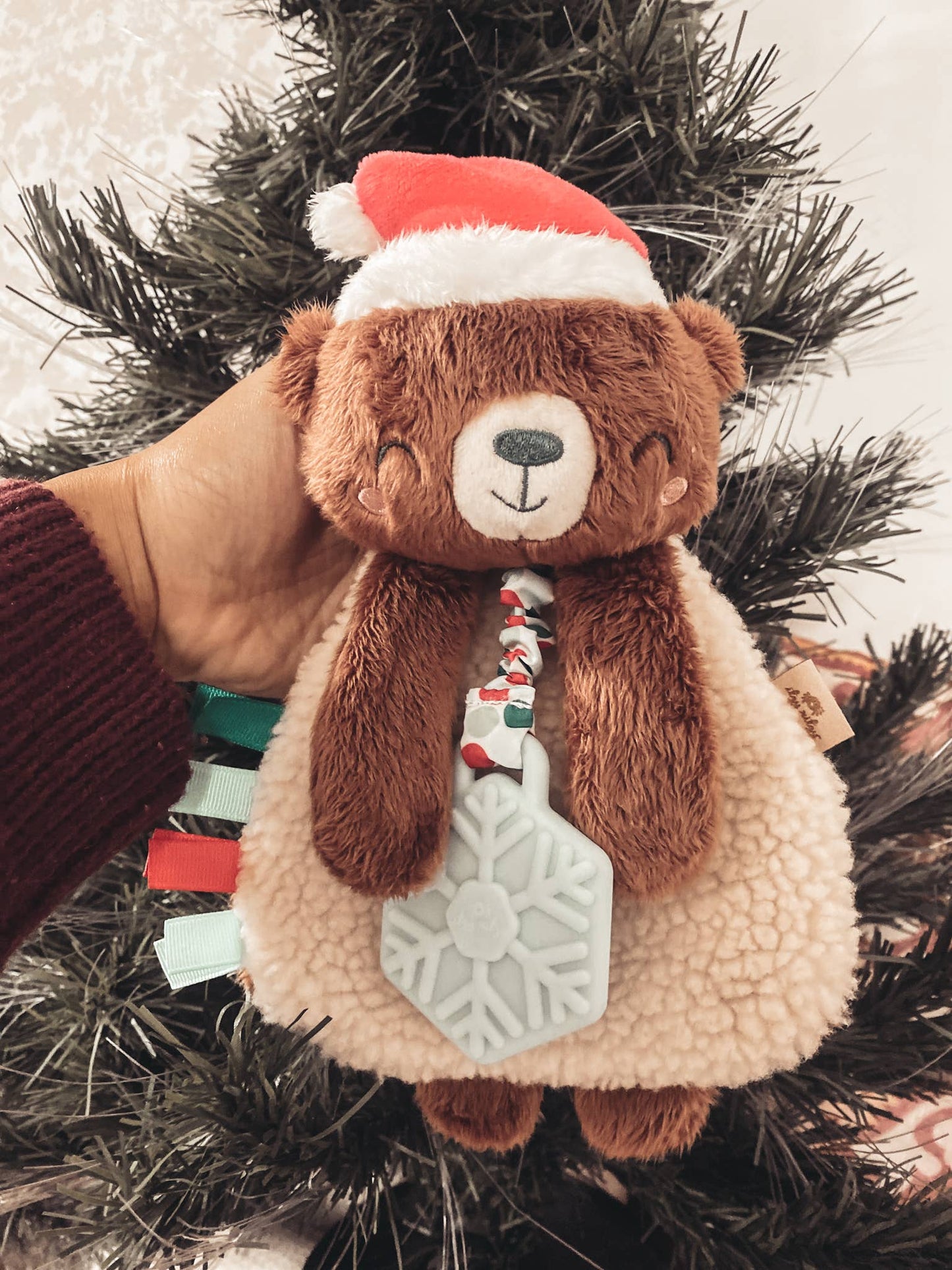 Itzy Ritzy - Holiday Itzy Lovey™ Plush + Teether Toy