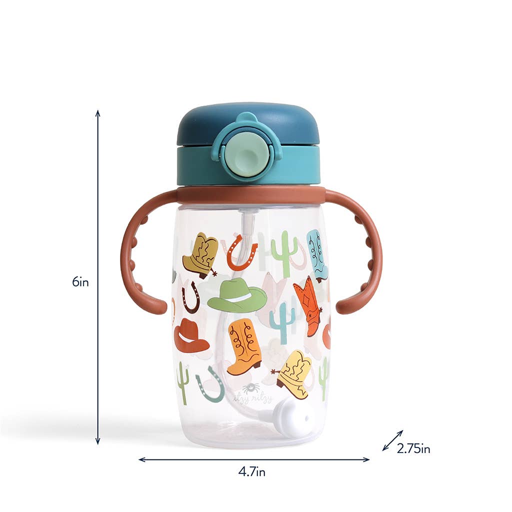 Itzy Ritzy - *NEW* Itzy Sips™ - Straw Cup With Snap-Close Lid