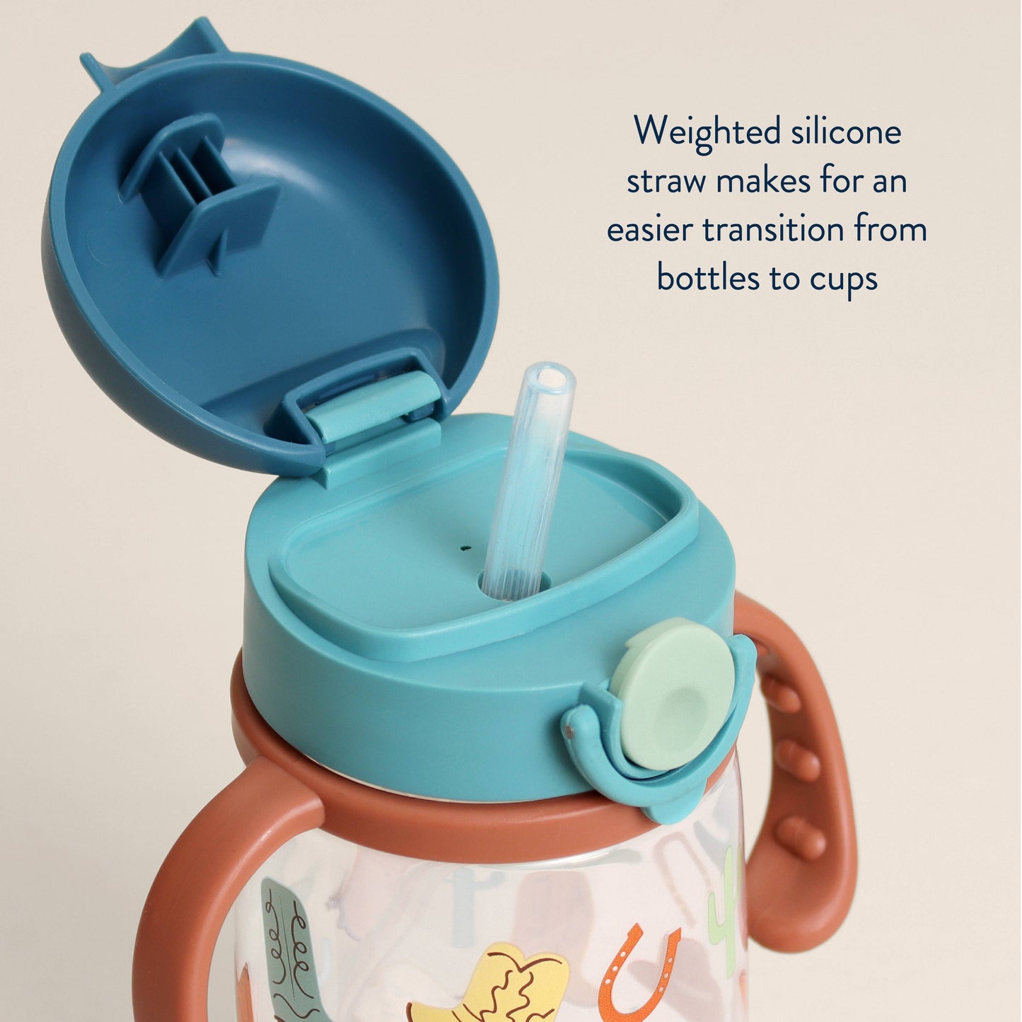 Itzy Ritzy - *NEW* Itzy Sips™ - Straw Cup With Snap-Close Lid