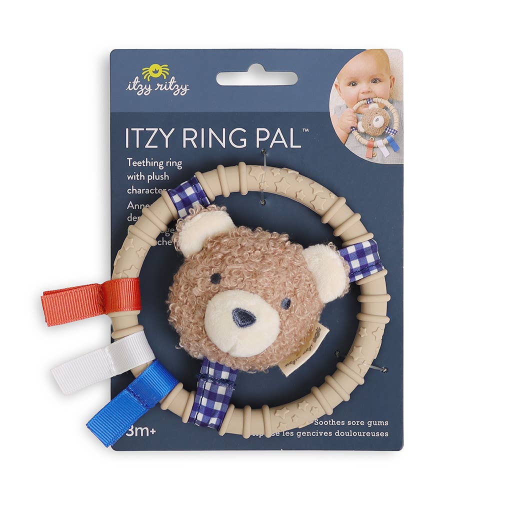 Itzy Ritzy - *NEW* Itzy Ring Pal™ - Teething Ring with Plush Character