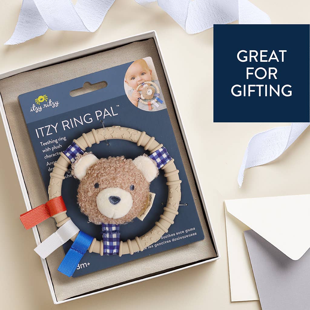 Itzy Ritzy - *NEW* Itzy Ring Pal™ - Teething Ring with Plush Character