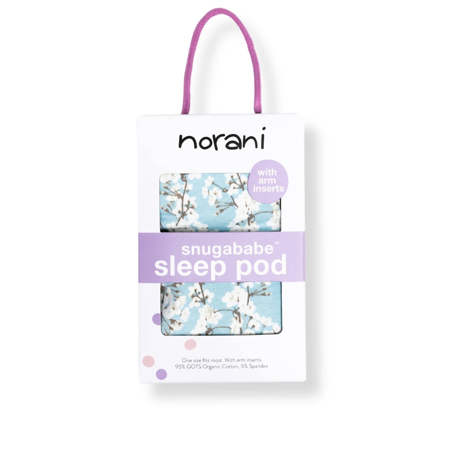 Norani Baby - Snugababe Swaddle™ Sleep Pod - Cherry Blossoms