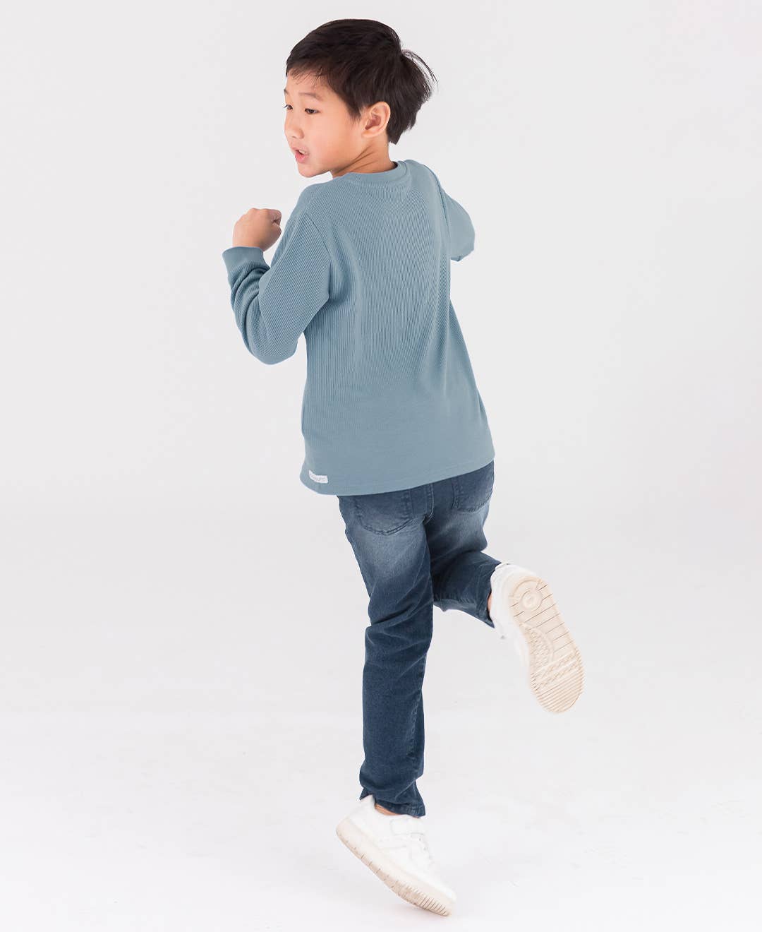 RuffleButts + RuggedButts - Boys Medium Wash Denim Denim Jeans