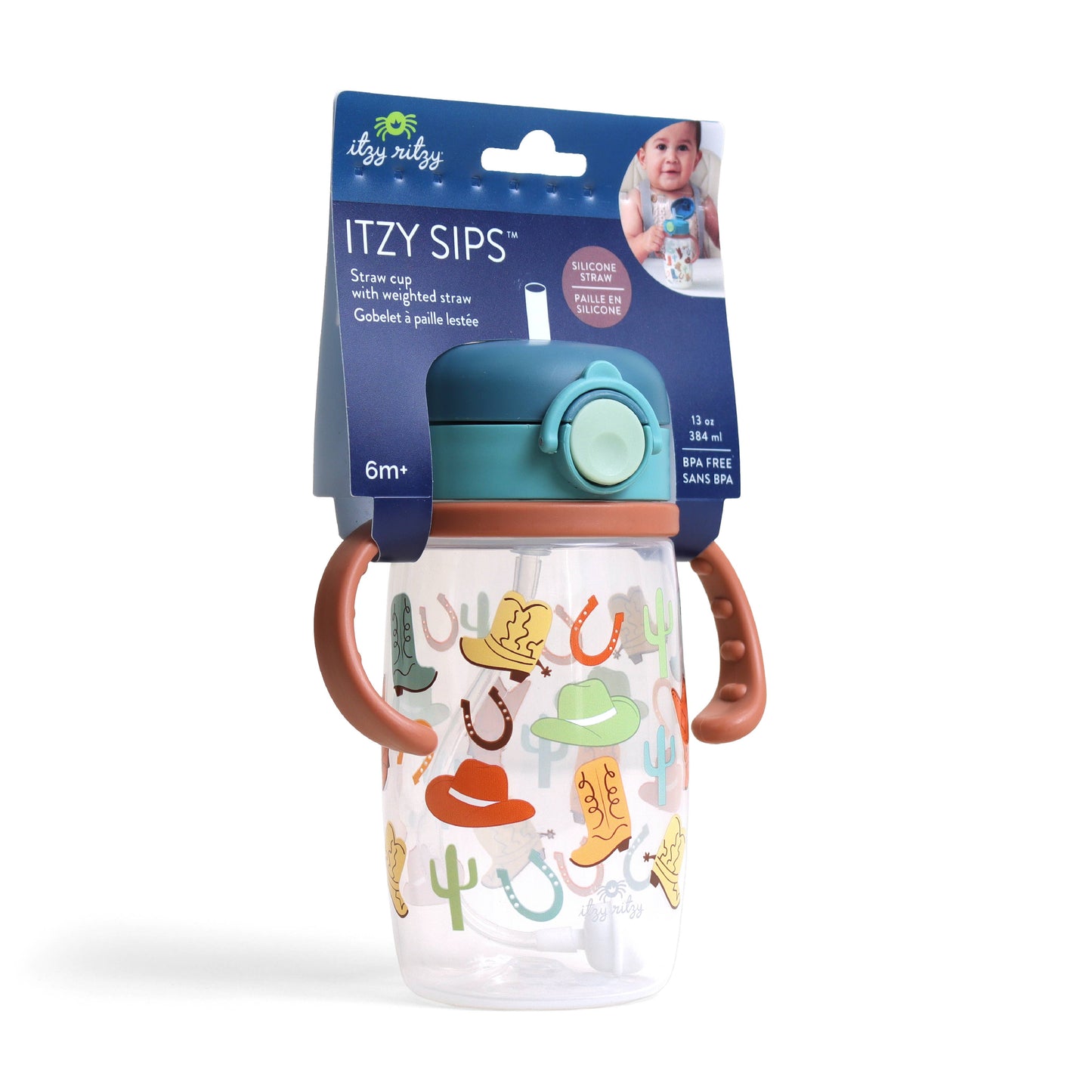Itzy Ritzy - *NEW* Itzy Sips™ - Straw Cup With Snap-Close Lid