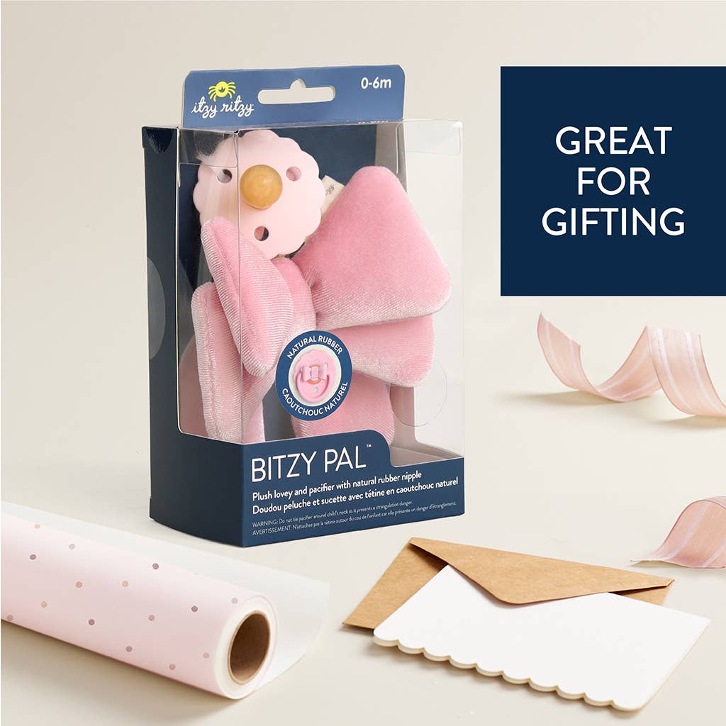 Itzy Ritzy - *NEW* Bitzy Pal Natural Rubber Pacifier & Stuffed Animal