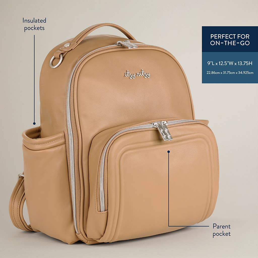 Itzy Ritzy - Chai Itzy Mini Plus™ Diaper Bag Backpack