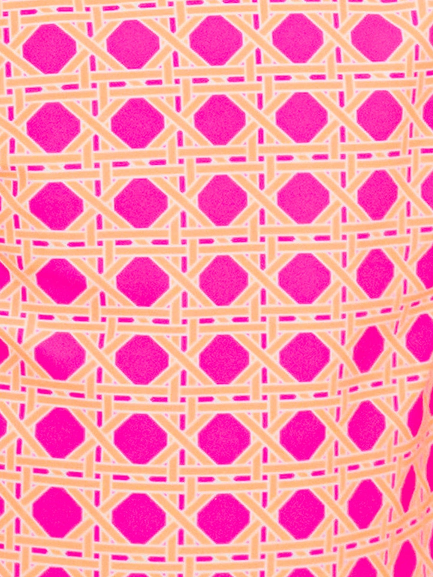 RuffleButts + RuggedButts - Boys Neon Sherbet Cane Swim Trunks