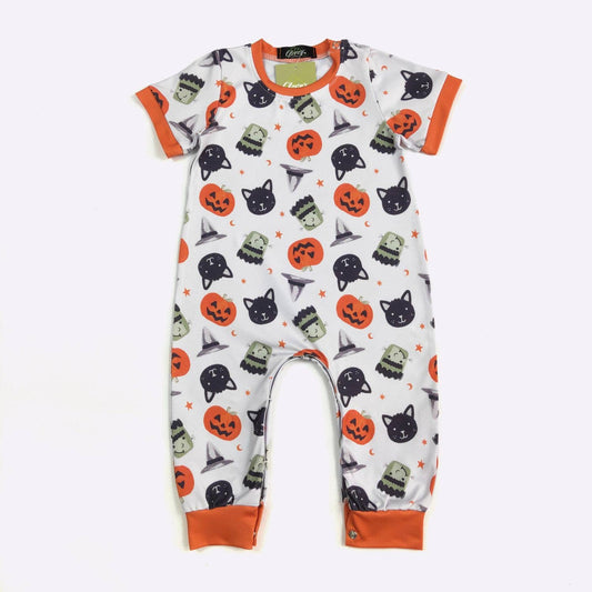 Clover Cottage - Halloween Boy Romper