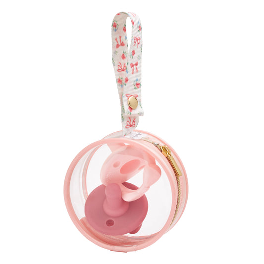 Itzy Ritzy - *NEW* Itzy Paci Case™ - Ribbons & Roses