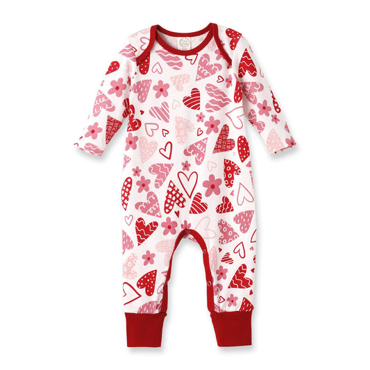 Hearts Bamboo Romper