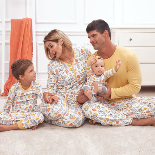 Thanksgiving Women's Bamboo Pajama Set